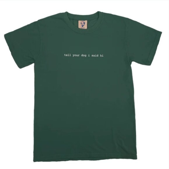 We Rate Dogs - Classic Tee - Dark Green - XL - NWT - Picture 2 of 2